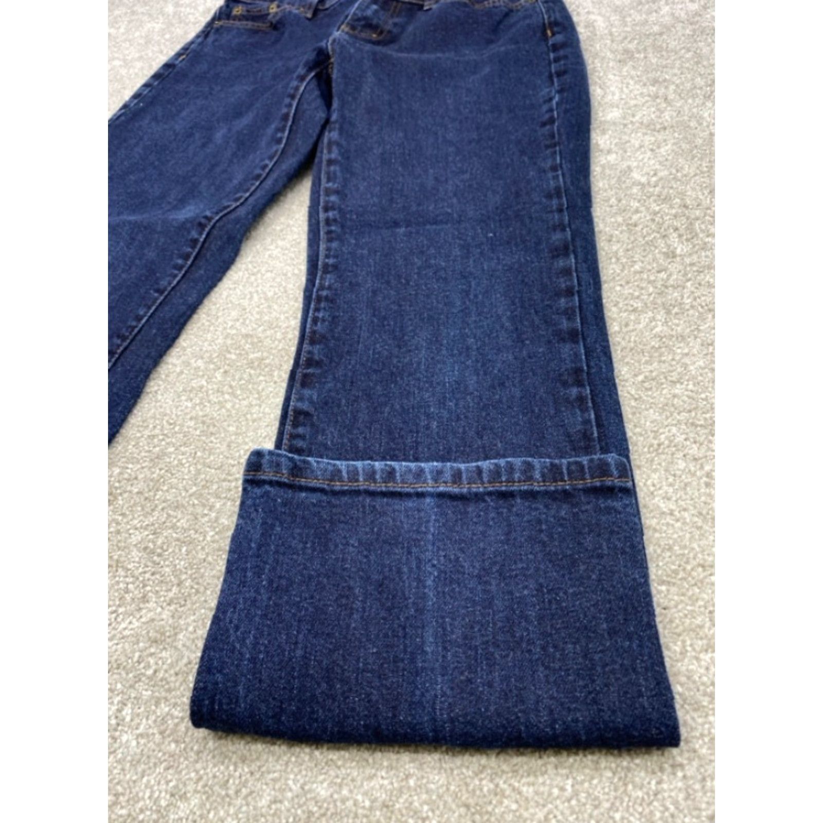 Ralph Lauren Lauren Ralph Lauren Jeans Women 6P Blue Denim Classic Straight Leg Jeans Fits: Classic 29" Waist 28" Inseam XS? Size 28" / US 6 / IT 42 - 3 Thumbnail