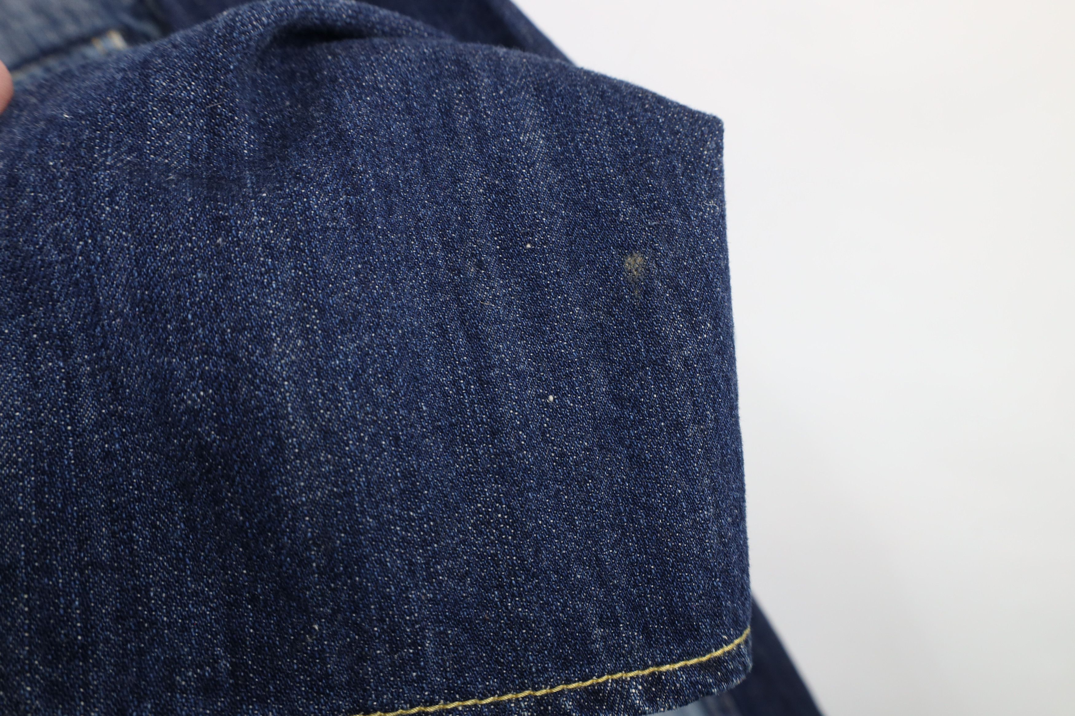 Vintage Vintage 90s Y2K Streetwear Denim Jean Blazer Jacket Blue Size US XXL / EU 58 / 5 - 6 Thumbnail