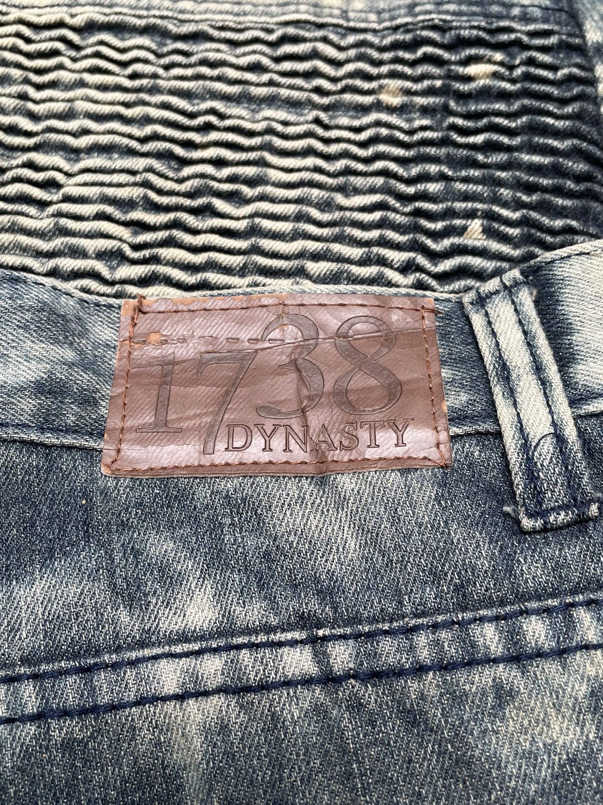 Vintage Vintage Japanese Brand 1738 Dynasty Distressed Jeans 2000s Size US 44 / EU 60 - 11 Thumbnail