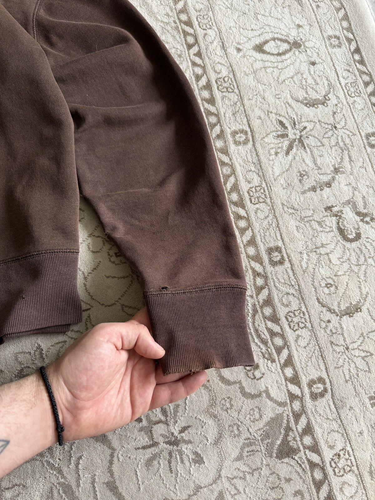 Gap Vintage Gap Big Logo Brown Zip Hoodie Faded Distressed Size US L / EU 52-54 / 3 - 17 Thumbnail