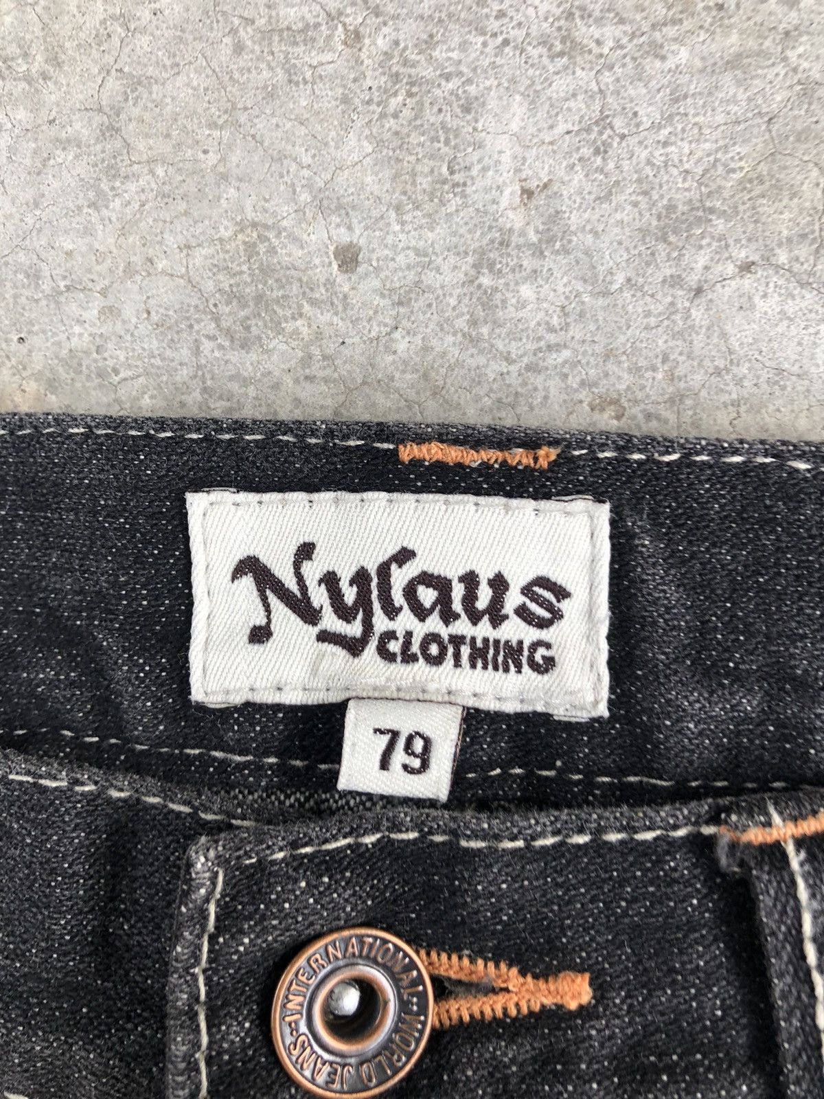 If Six Was Nine Japanese Nylaus Flared Jeans Distressed Navajo Size US 30 / EU 46 - 18 Thumbnail