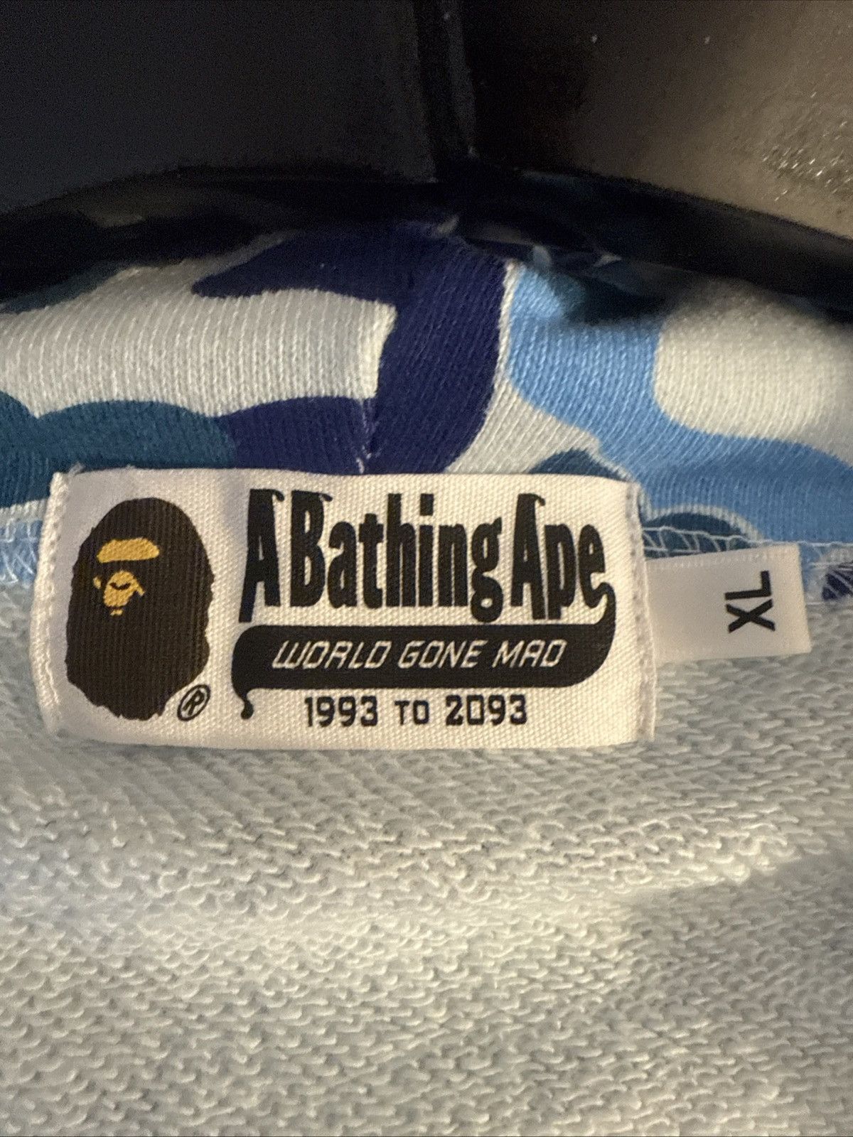 Bape BAPE ABC Camo Full Zip Hoodie - Blue Size US XL / EU 56 / 4 - 3 Thumbnail