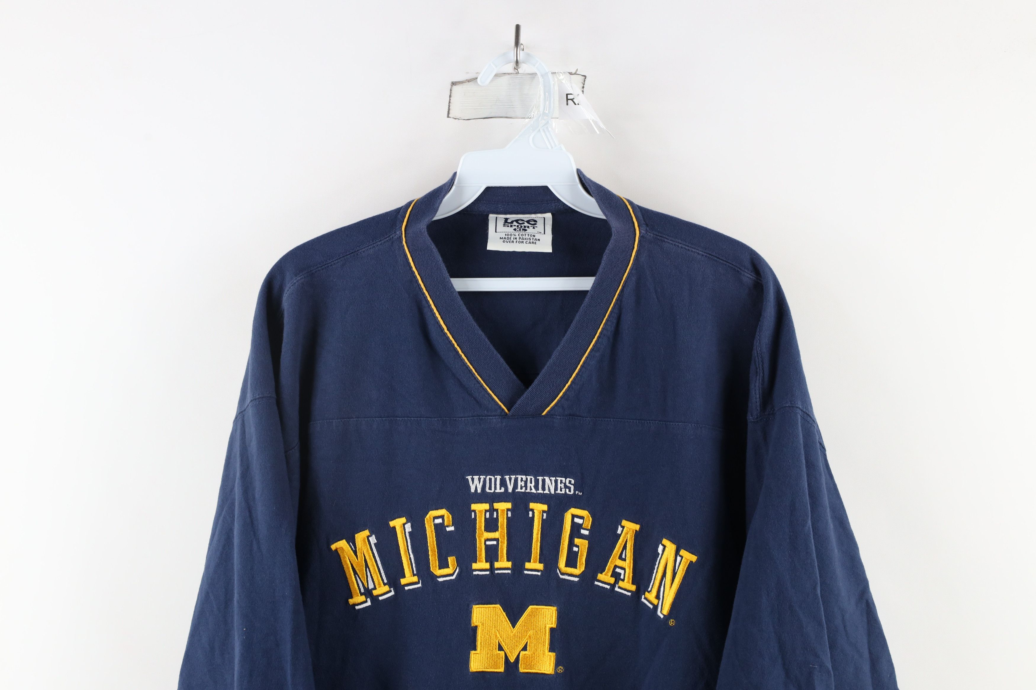 Vintage Vintage 90s Out University of Michigan Heavyweight T-Shirt Size US XL / EU 56 / 4 - 2 Thumbnail