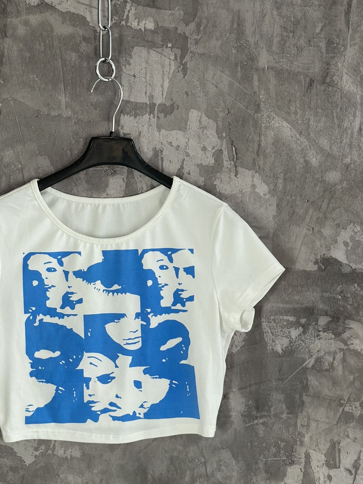 Hysteric Glamour Y2K Sexy Girl Avant Garde Crop Top T shirt Size M / US 6-8 / IT 42-44 - 4 Thumbnail