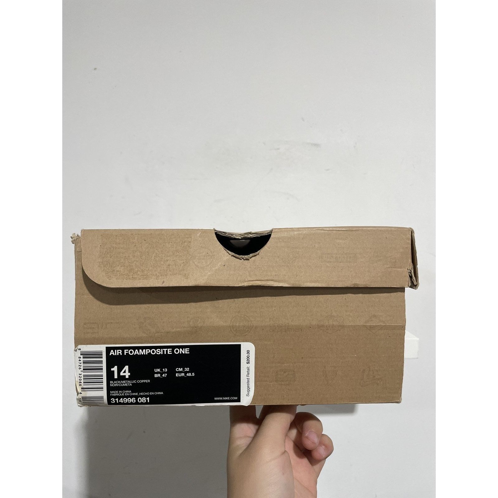 Nike NIKE FOAMPOSITE COPPER SIZE 14 PREOWNED Size US 14 / EU 47 - 8 Thumbnail
