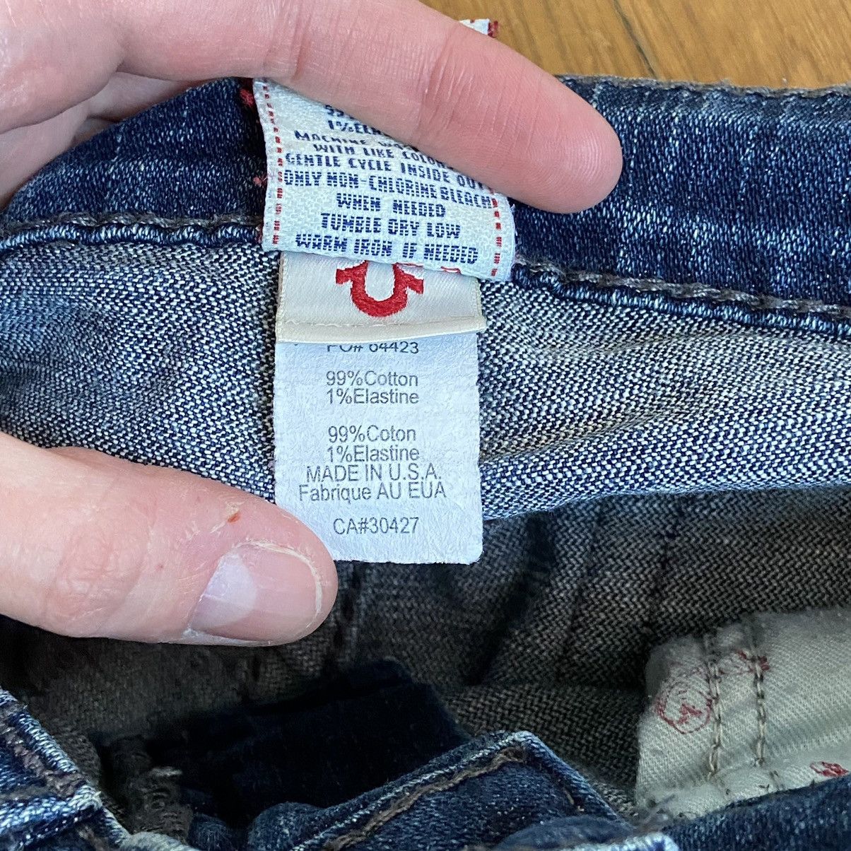 True Religion 📌 Crazy True Religion Vintage Rare Women’s Jeans Size 28" / US 6 / IT 42 - 13 Thumbnail