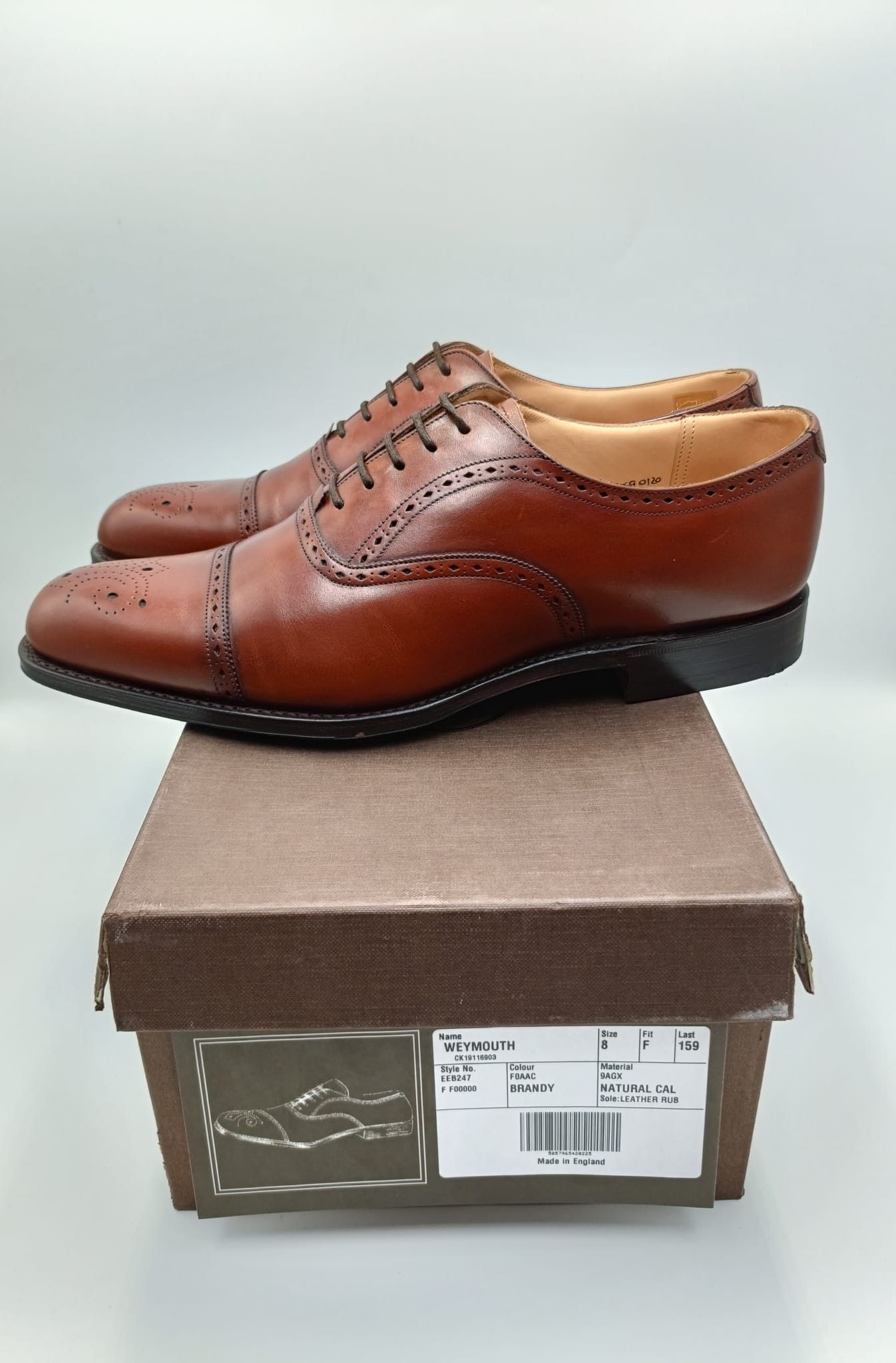 Church's Church’s Wheymouth Oxford color Brandy Size US 9 / EU 42 - 9 Thumbnail