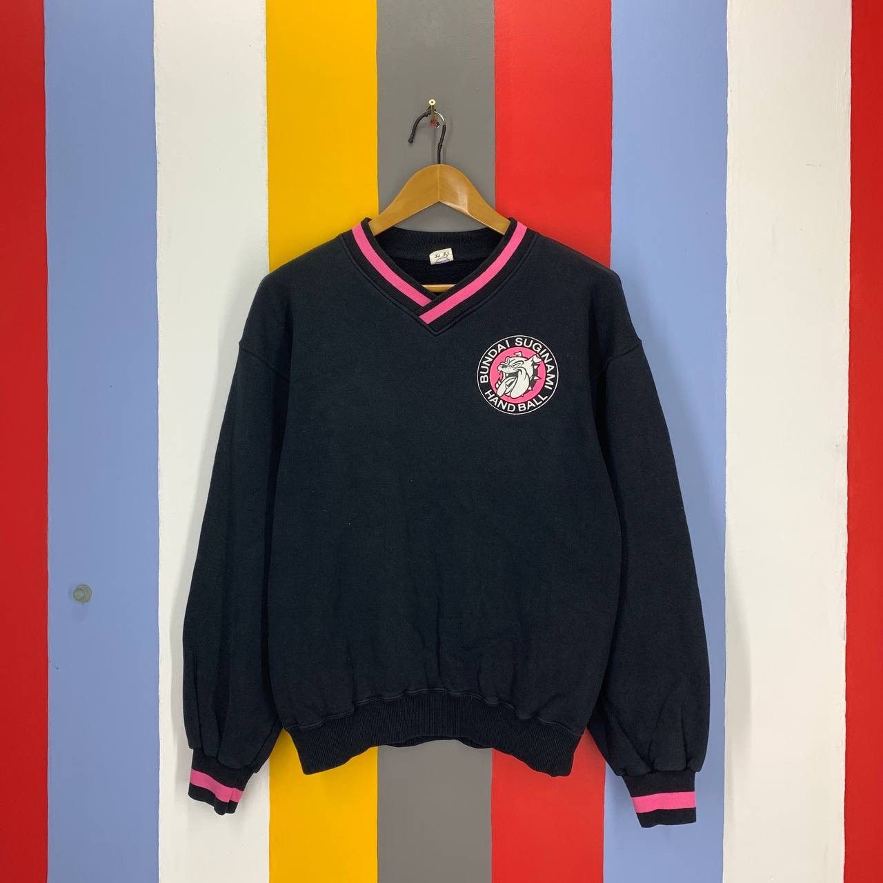 Japanese Brand BUNDAI SUGINAMI HANDBALL by ASAKA Sweatshirt #2130/18 Size US M / EU 48-50 / 2 - 1 Thumbnail