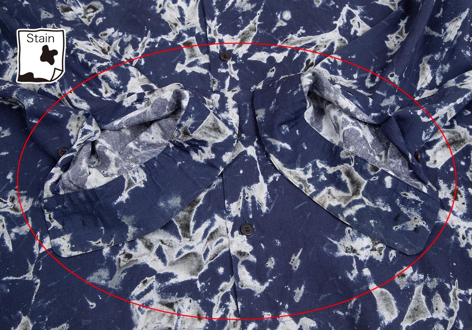 Issey Miyake Graphic Print Shirt in Navy Size 4 Size US XL / EU 56 / 4 - 8 Thumbnail