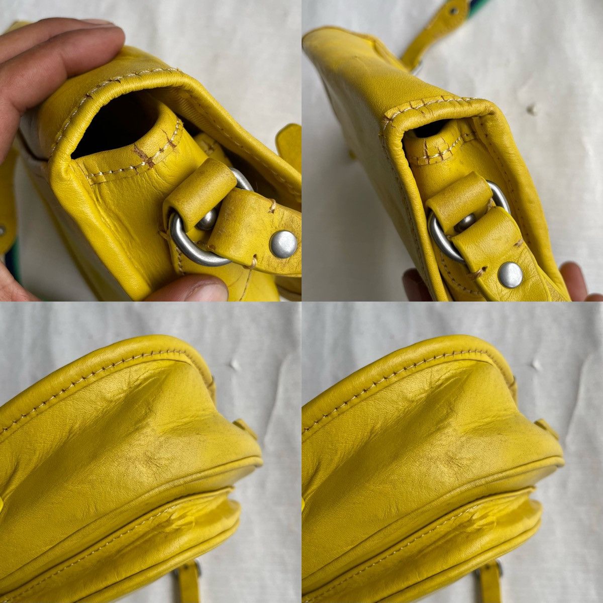 Ralph Lauren Ralph Lauren Rugby Leather Crossbody/Saddle Bag Size ONE SIZE - 23 Thumbnail