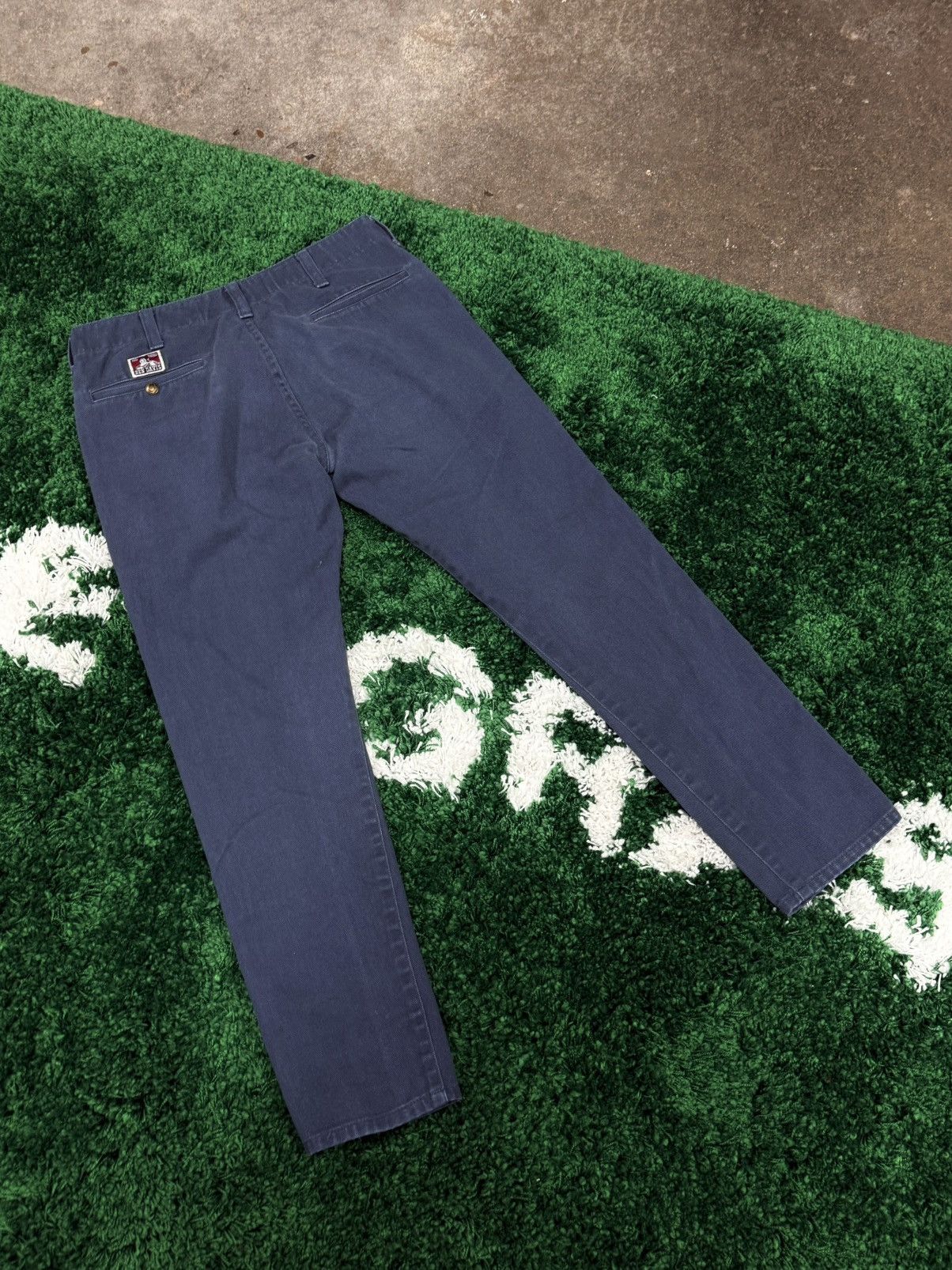 Ben Davis × Supreme RARE Supreme x Ben Davis Navy Forest Green Work Pants 30 Size US 30 / EU 46 - 4 Thumbnail
