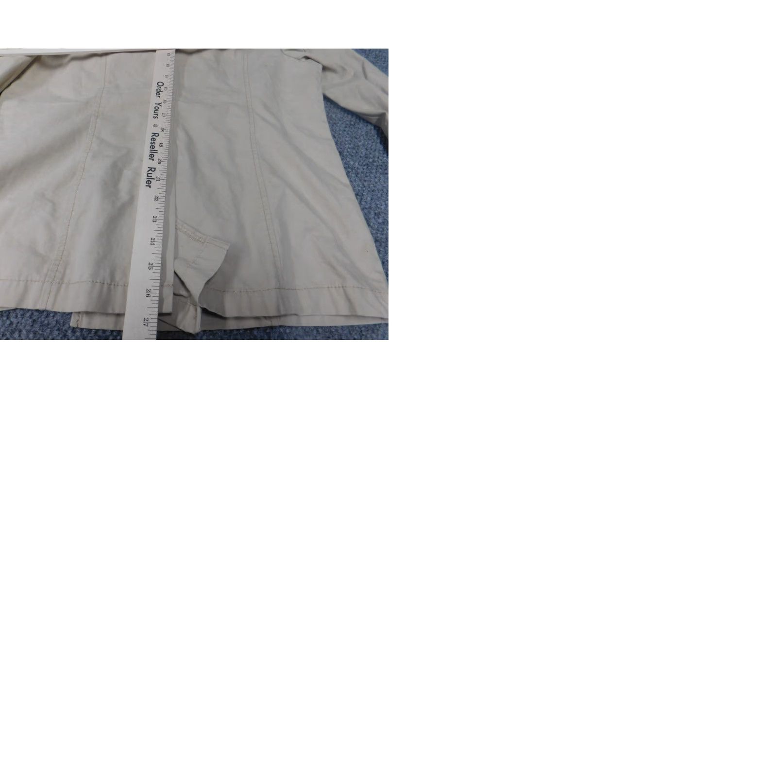 Old Navy Old Navy Jacket Womens Trench Coat Medium Beige Button Casual Winter Vintage: No Model na Size M Regular Women Collared Cotton Blend Knit Button Size M / US 6-8 / IT 42-44 - 10 Thumbnail