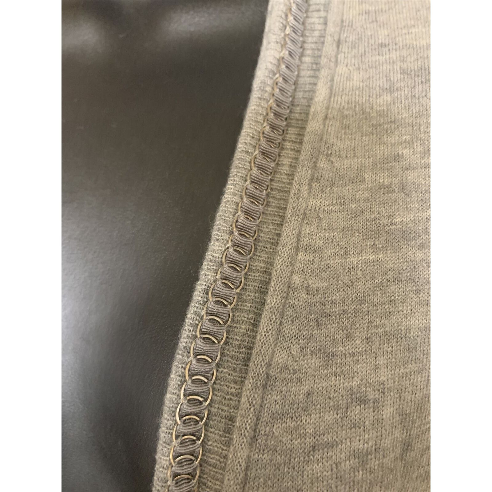Banana Republic Banana Republic Women’s Cardigan Chain link Gray Medium Size M / US 6-8 / IT 42-44 - 3 Thumbnail