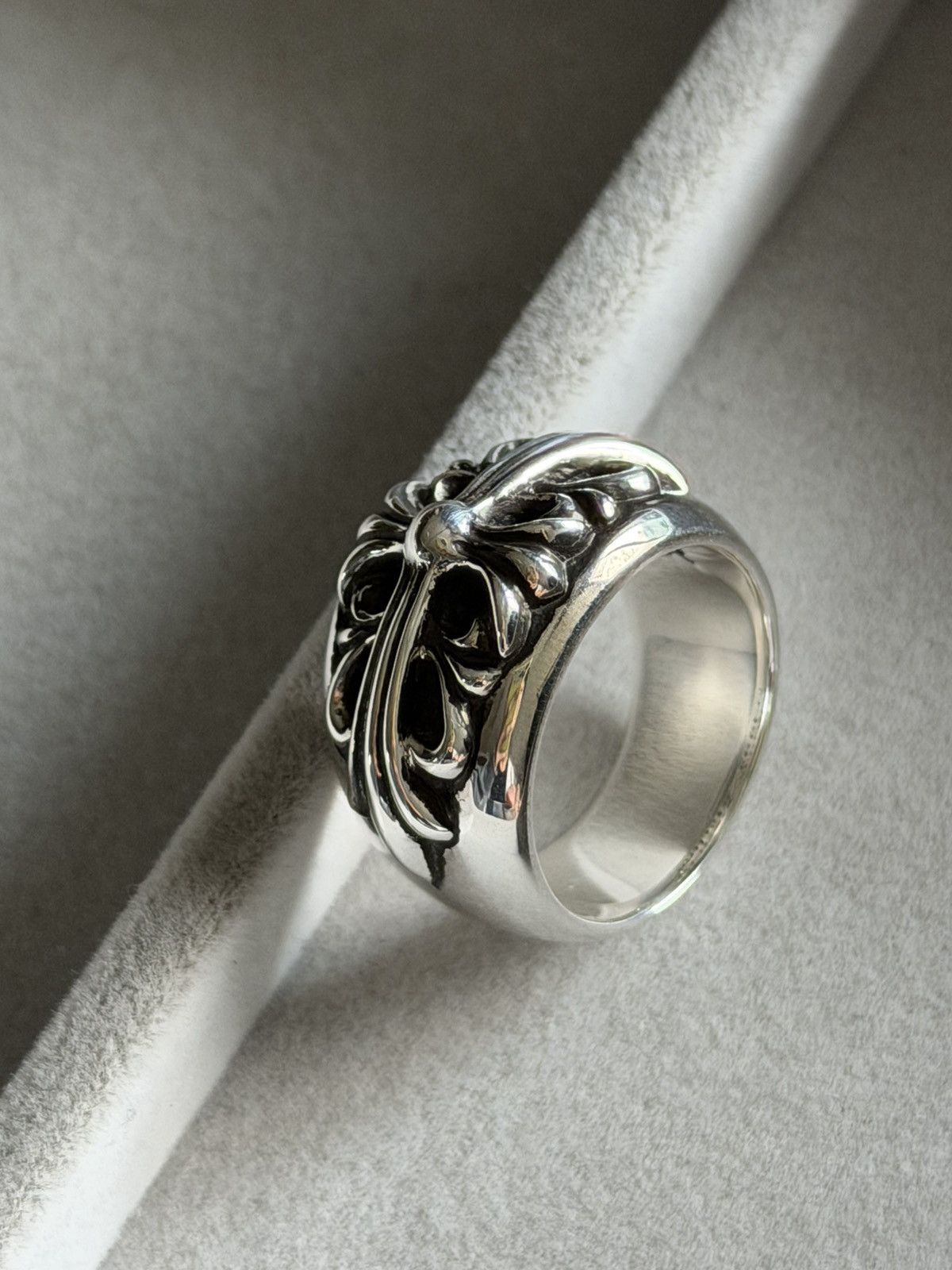 Chrome Hearts Chrome Hearts Floral Cross Ring Size ONE SIZE - 17 Thumbnail
