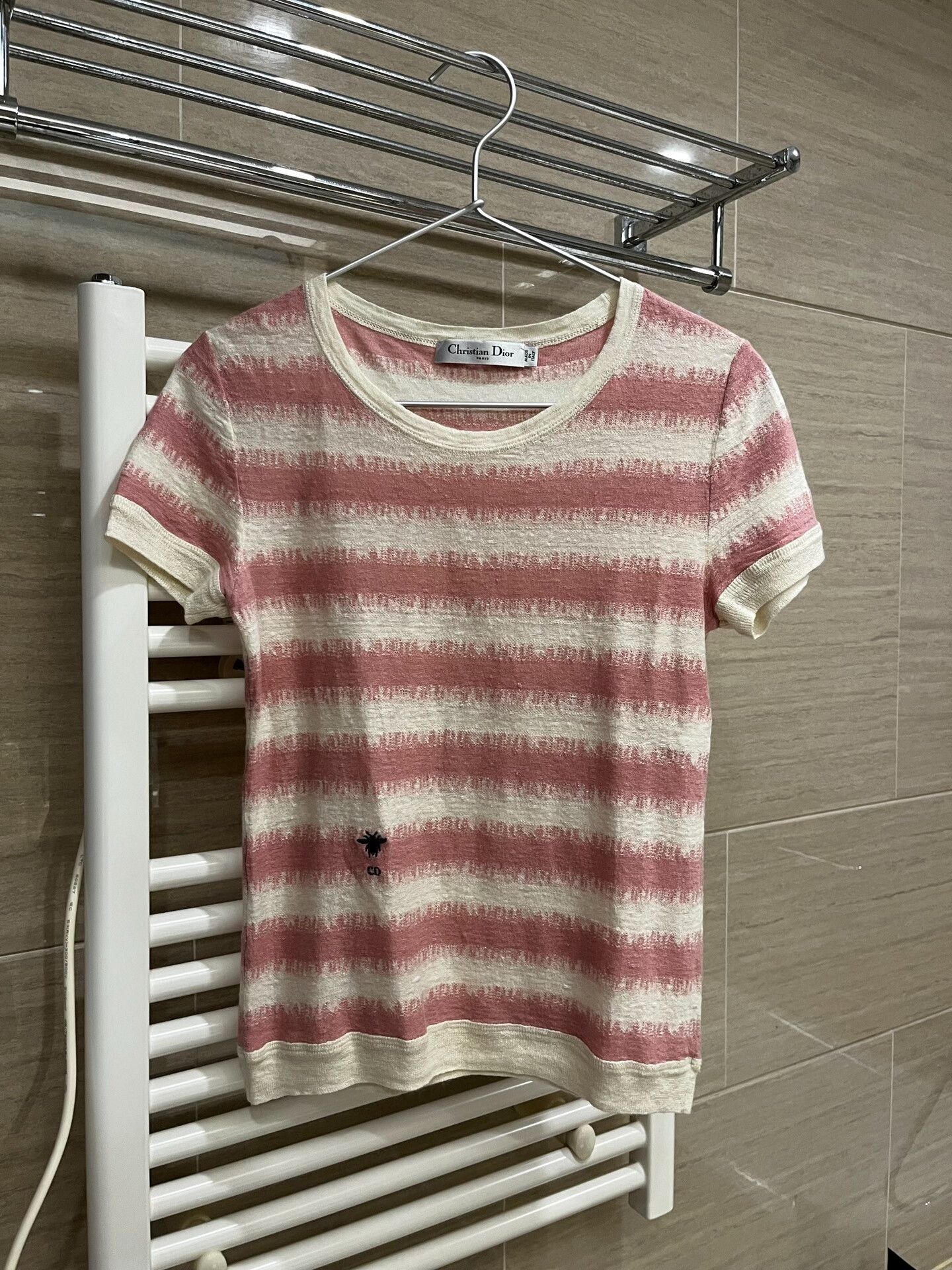 Dior Dior Little Bee Short Sleeve Top Size XXS / US 00 / IT 34 - 1 Thumbnail