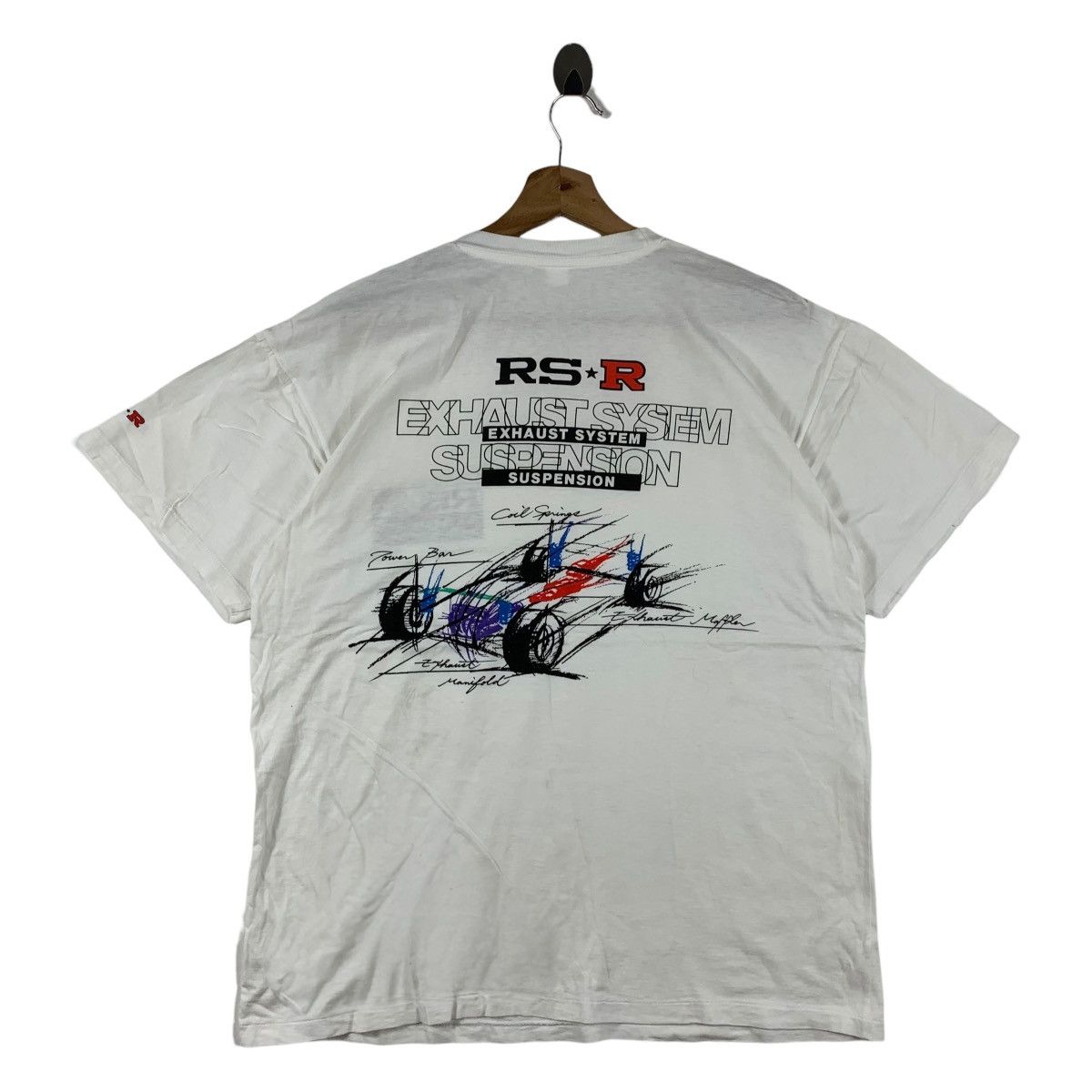 Fox Racing Vintage RS-R exhaust system racing tee Size US L / EU 52-54 / 3 - 1 Thumbnail