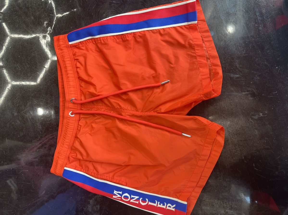 Moncler Moncler orange Drawstring Swim Shorts Size US 30 / EU 46 - 1 Thumbnail