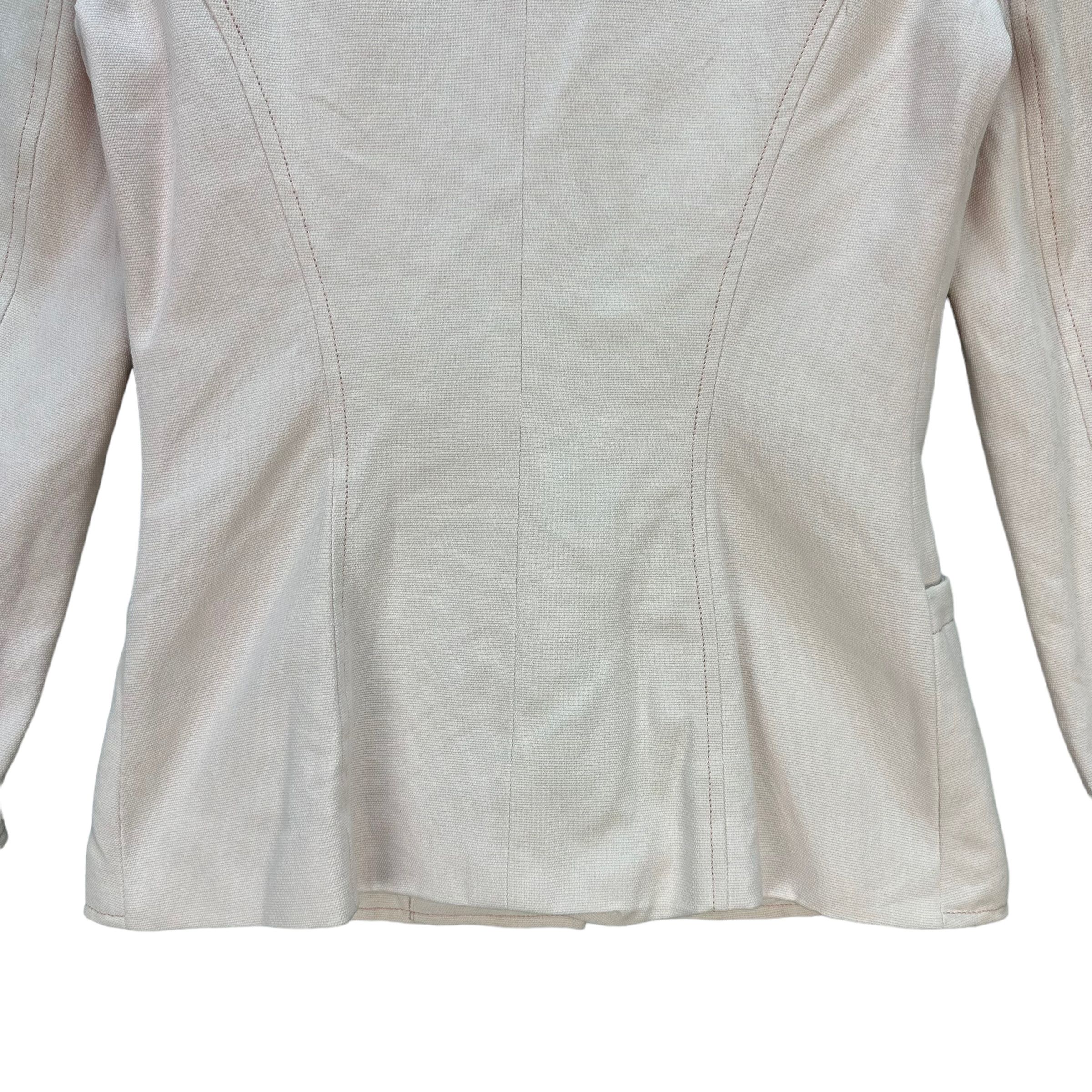 Givenchy GIVENCHY PARIS STYLISH DOUBLE COLLAR JACKET #7599-156 Size S / US 4 / IT 40 - 14 Thumbnail
