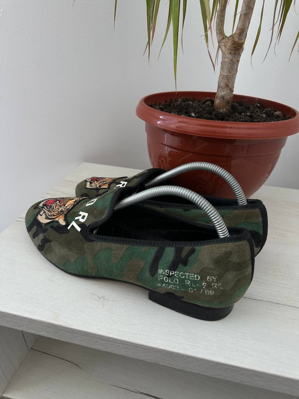 Polo Ralph Lauren × Vintage Vintage Polo Ralph Lauren Green Camo Tiger Shoes Size US 9 / EU 42 - 14 Thumbnail