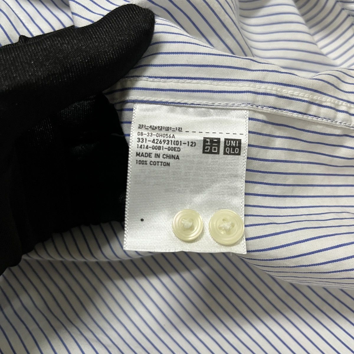 Japanese Brand × Uniqlo Uniqlo Stripes Button Up Shirt Size US S / EU 44-46 / 1 - 6 Thumbnail