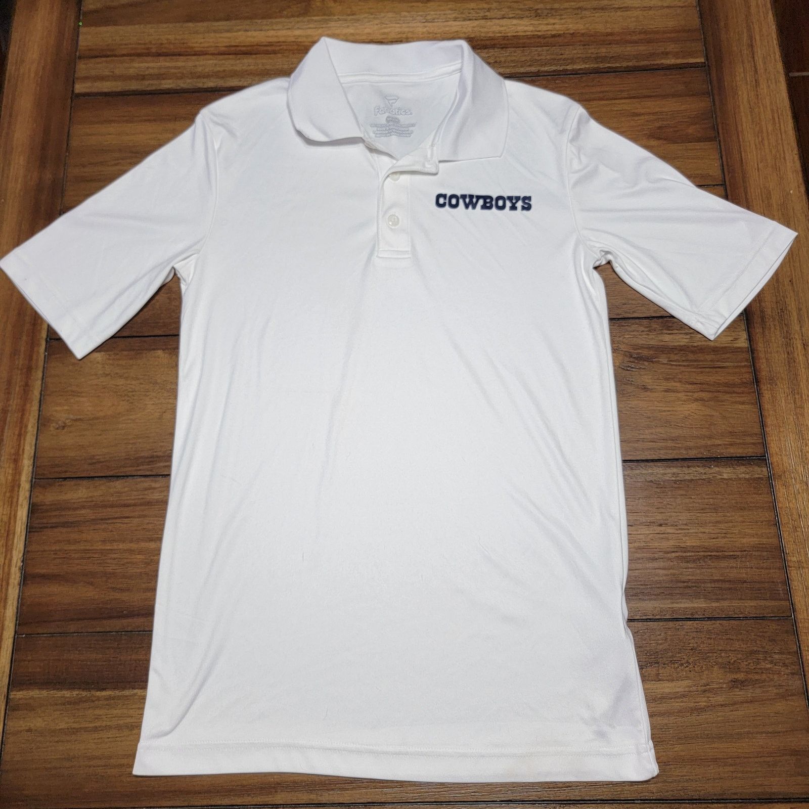 Other Fanatics Dallas Cowboys White Lockup Polo - Size Small Size US S / EU 44-46 / 1 - 1 Thumbnail