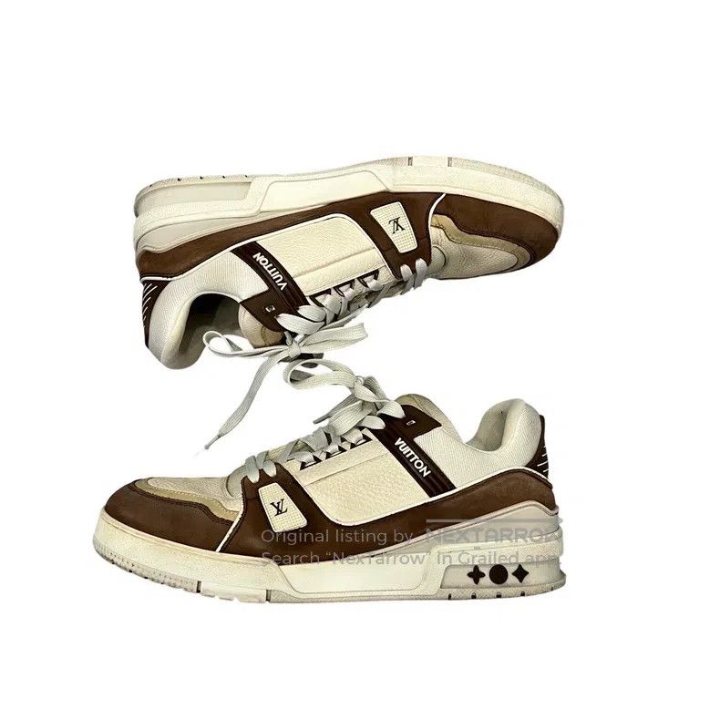 Louis Vuitton Louis Vuitton Trainer Mocha Color shoes Size US 9 / EU 42 - 4 Thumbnail