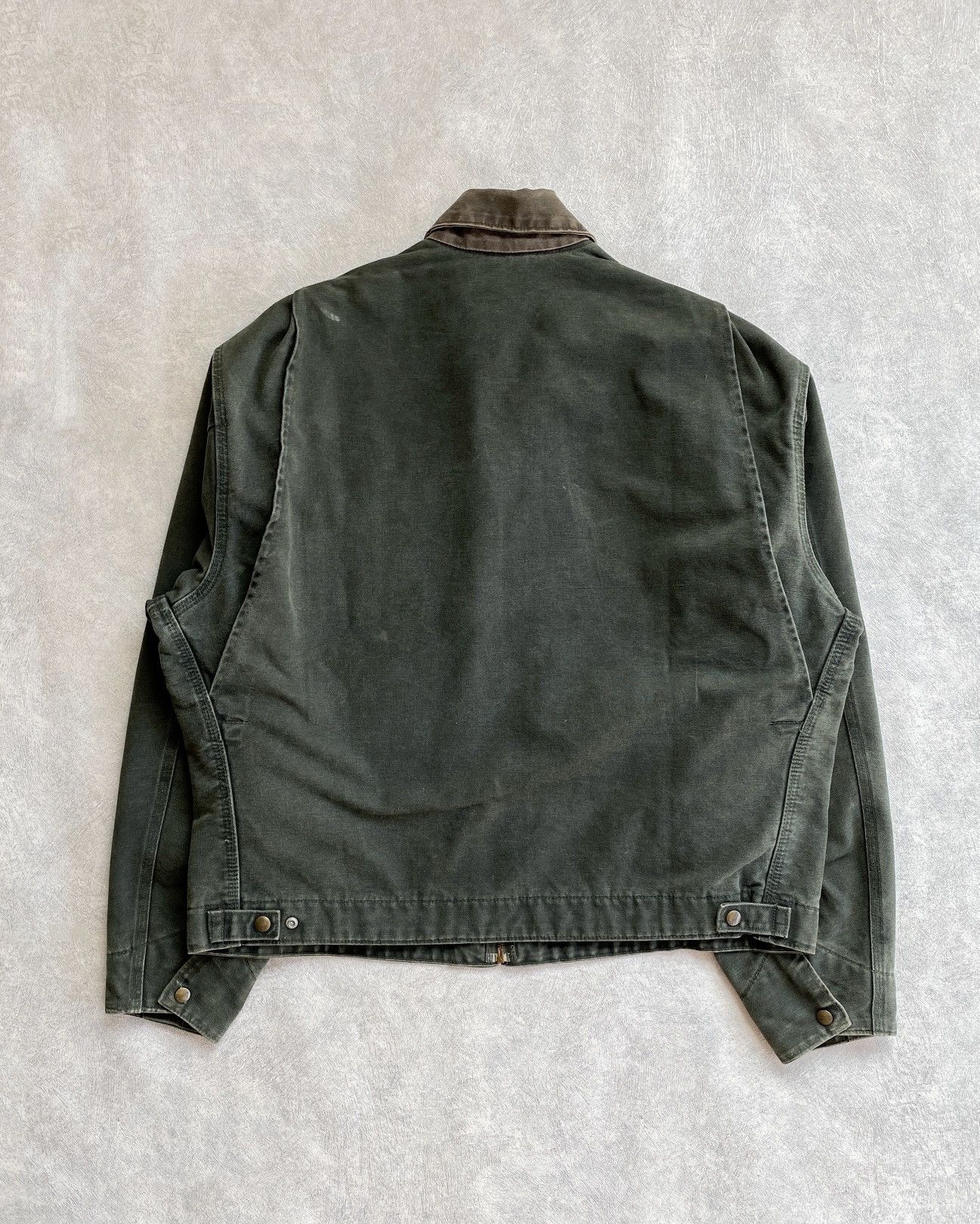 Carhartt Vintage Carhartt Detroit Blanked Lined Jacket - J97 MOS Size US XL / EU 56 / 4 - 7 Thumbnail