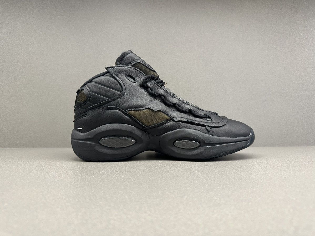 Maison Margiela × Reebok Reebok Question Mid Maison Margiela Memory Of Black Size US 8.5 / EU 41-42 - 7 Thumbnail