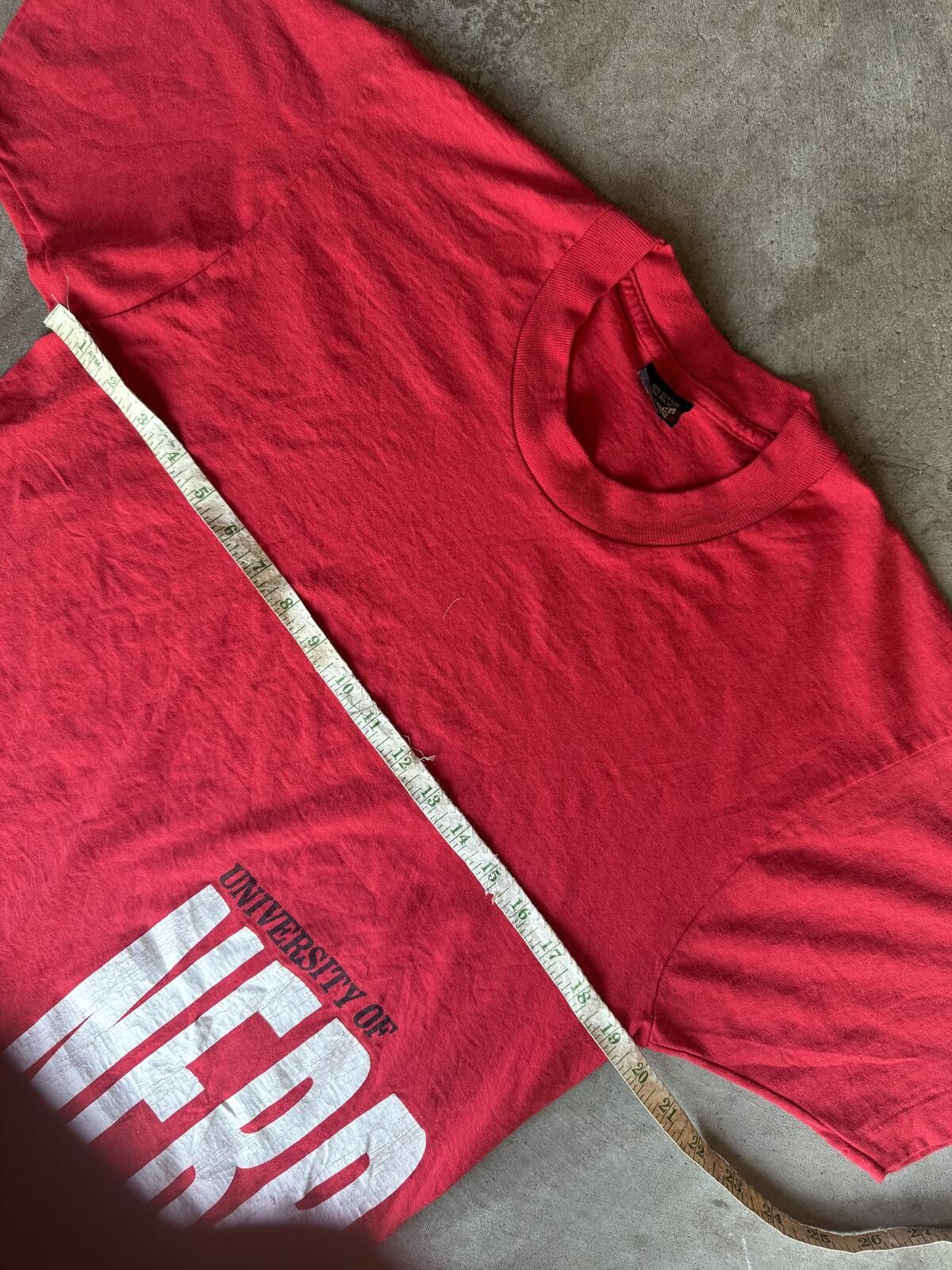 Other Vintage 90s Nebraska University AOP Single Stitch Shirt Size US L / EU 52-54 / 3 - 4 Thumbnail
