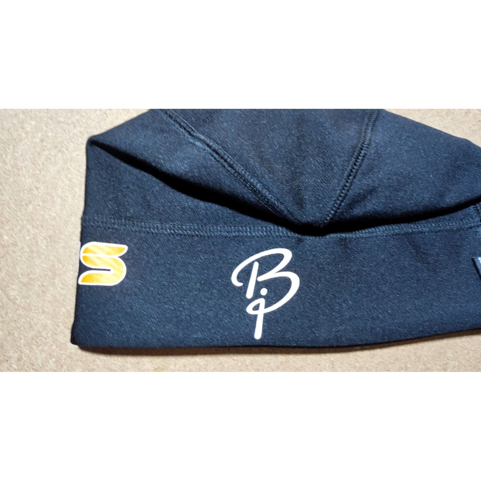 Vintage Bjorn Daehlie Black Hat Ski Cap One Size Winter Cross Country Biathlon Thermal Beanie Mens Womens Unisex Adults Outdoor Ski Halloween Size ONE SIZE - 5 Thumbnail