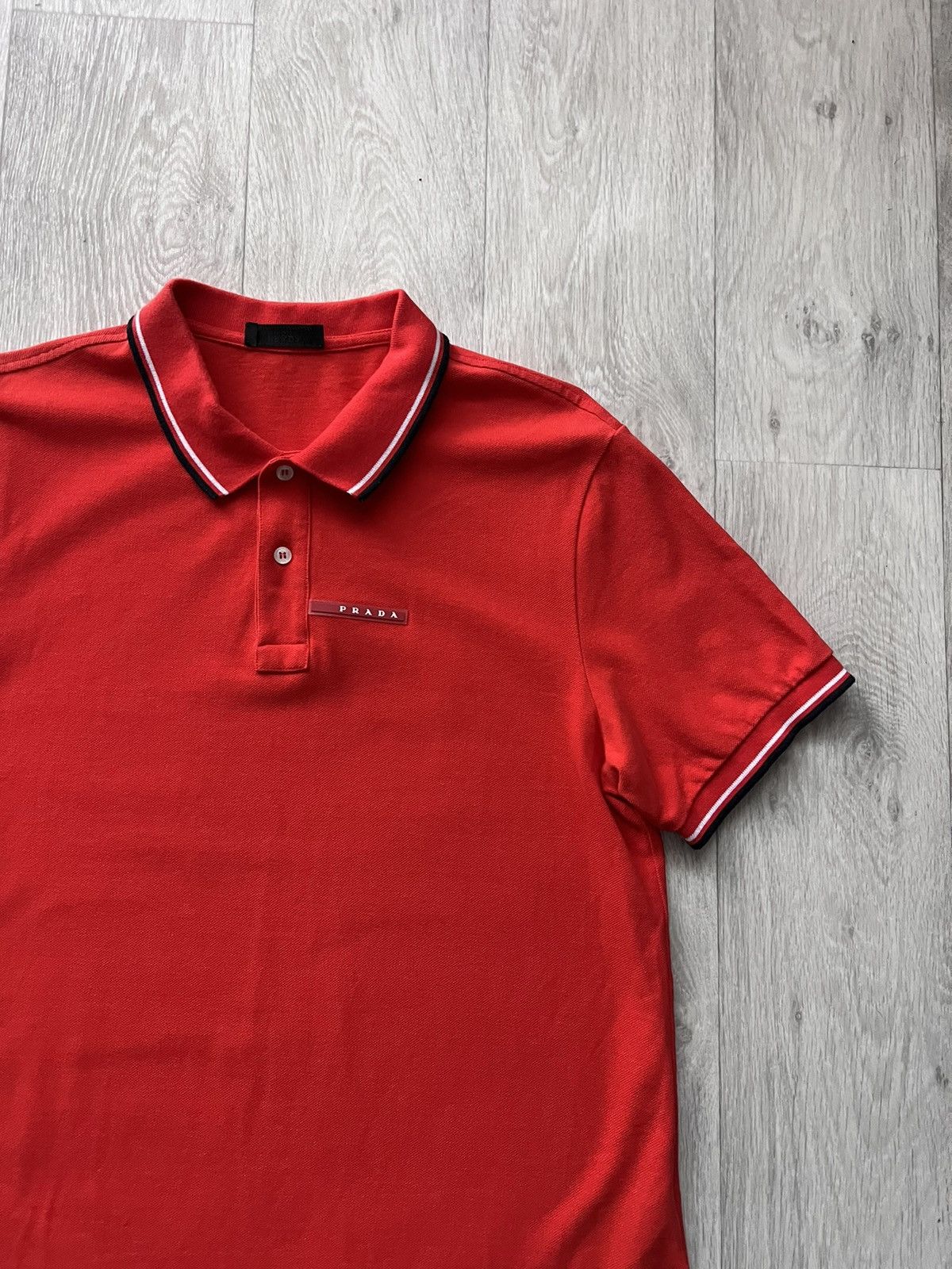 Prada Prada Polo T Shirt Size US XXL / EU 58 / 5 - 3 Thumbnail