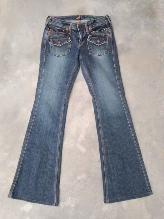 image of Vintage Flare Jeans 28X31 in Blue, Men's