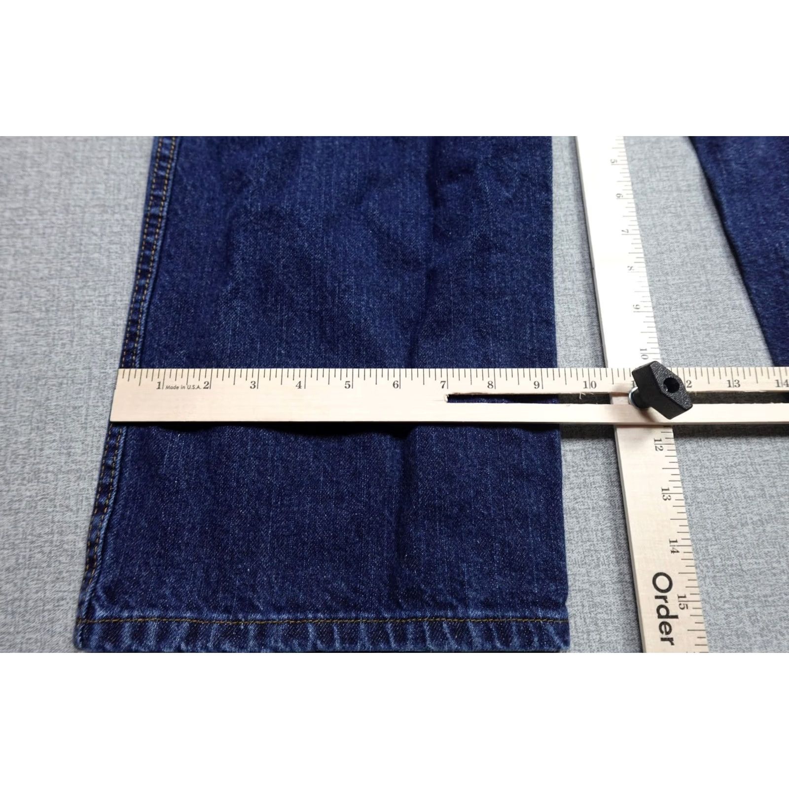 Dickies Dickies Jeans Mens 38x30 Relaxed Straight Denim Dark Blue 5-Pocket Work Pants Size US 38 / EU 54 - 6 Thumbnail