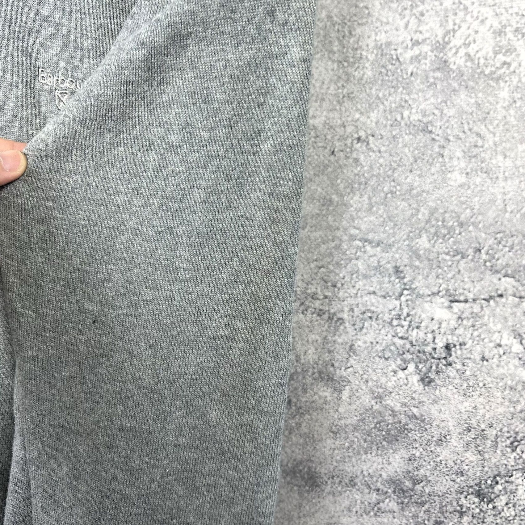 Barbour Barbour Sweater Men's S Long Sleeve Gray Cotton Pullover Size US S / EU 44-46 / 1 - 5 Thumbnail