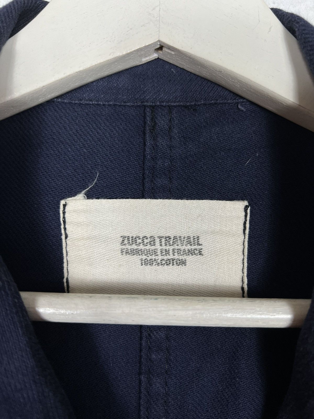 CABANE de ZUCCa 🔥 ZUCCA ISSEY MIYAKE NAVY USN JACKET Size US S / EU 44-46 / 1 - 13 Thumbnail