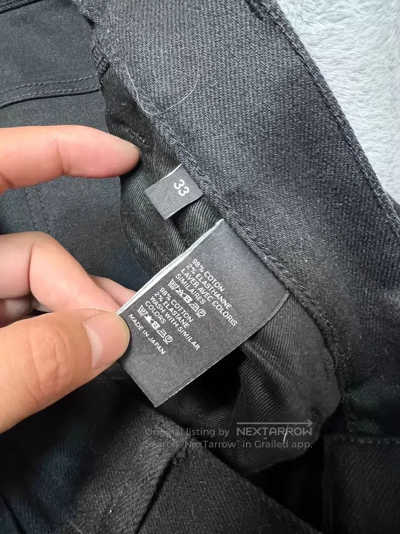 Celine CELINE Black Basic Denim Jeans Size US 33 - 4 Thumbnail