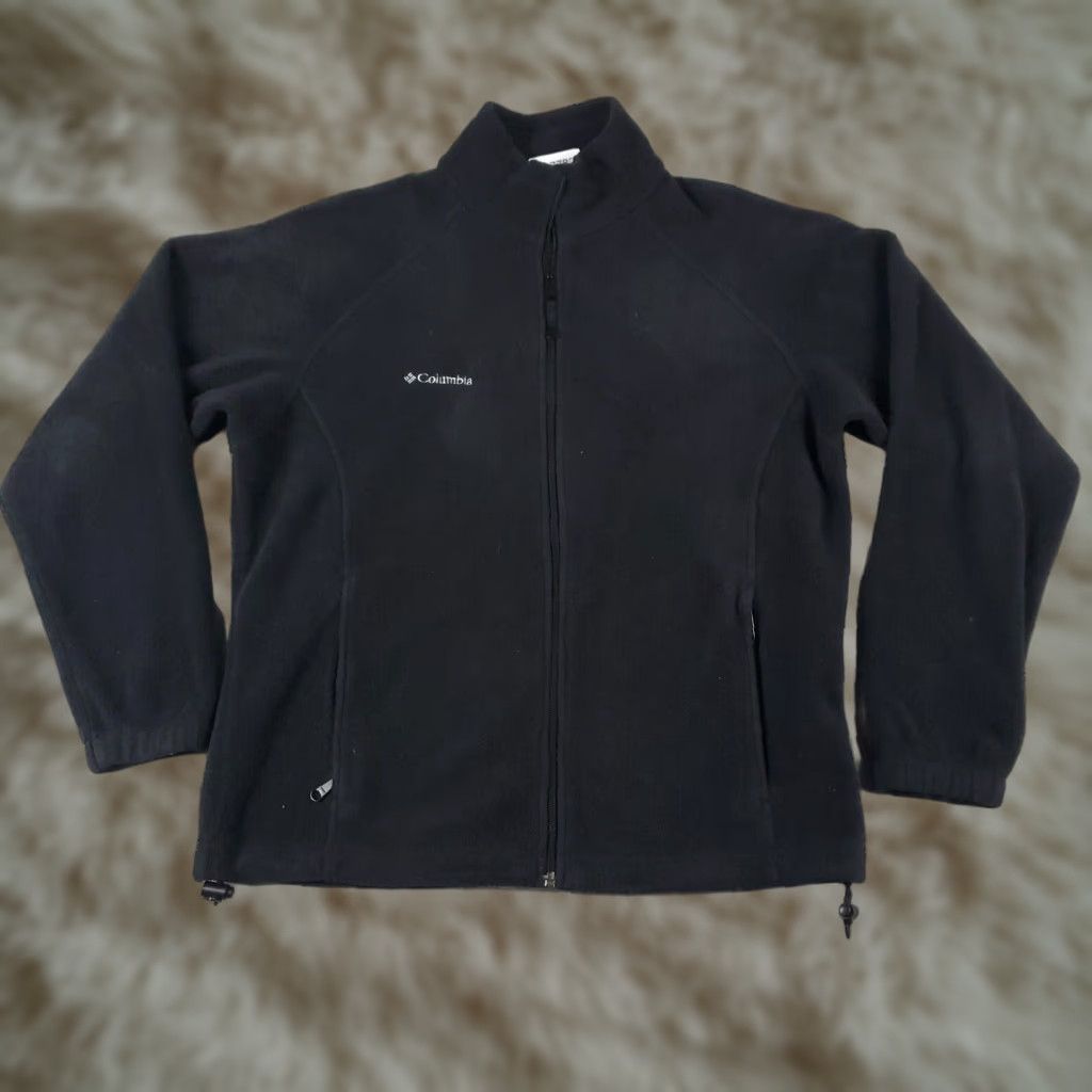Vintage Columbia Full Zip Sweater Mens Large Black Fleece Outdoor Size US L / EU 52-54 / 3 - 1 Thumbnail