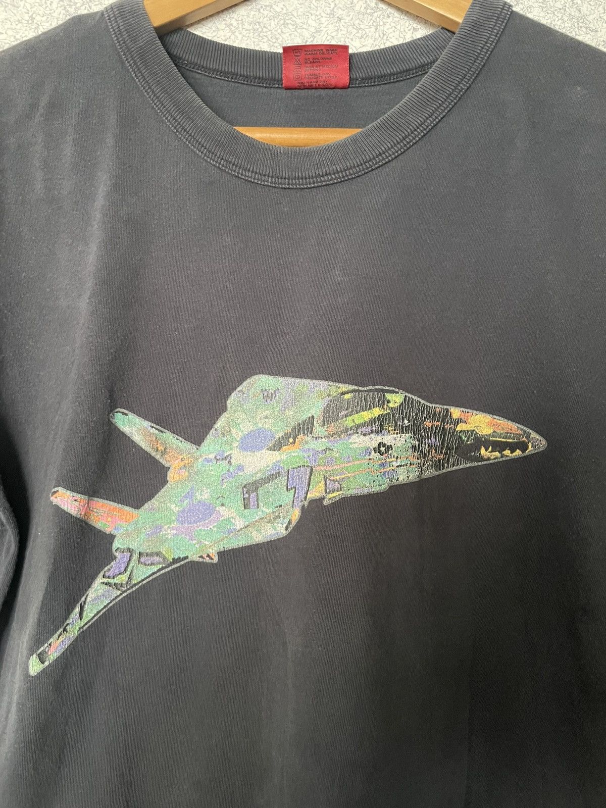Levi's Vintage Clothing Vintage 90s levis Fighter Vtg T-shirt Used from Japan Size US S / EU 44-46 / 1 - 2 Thumbnail