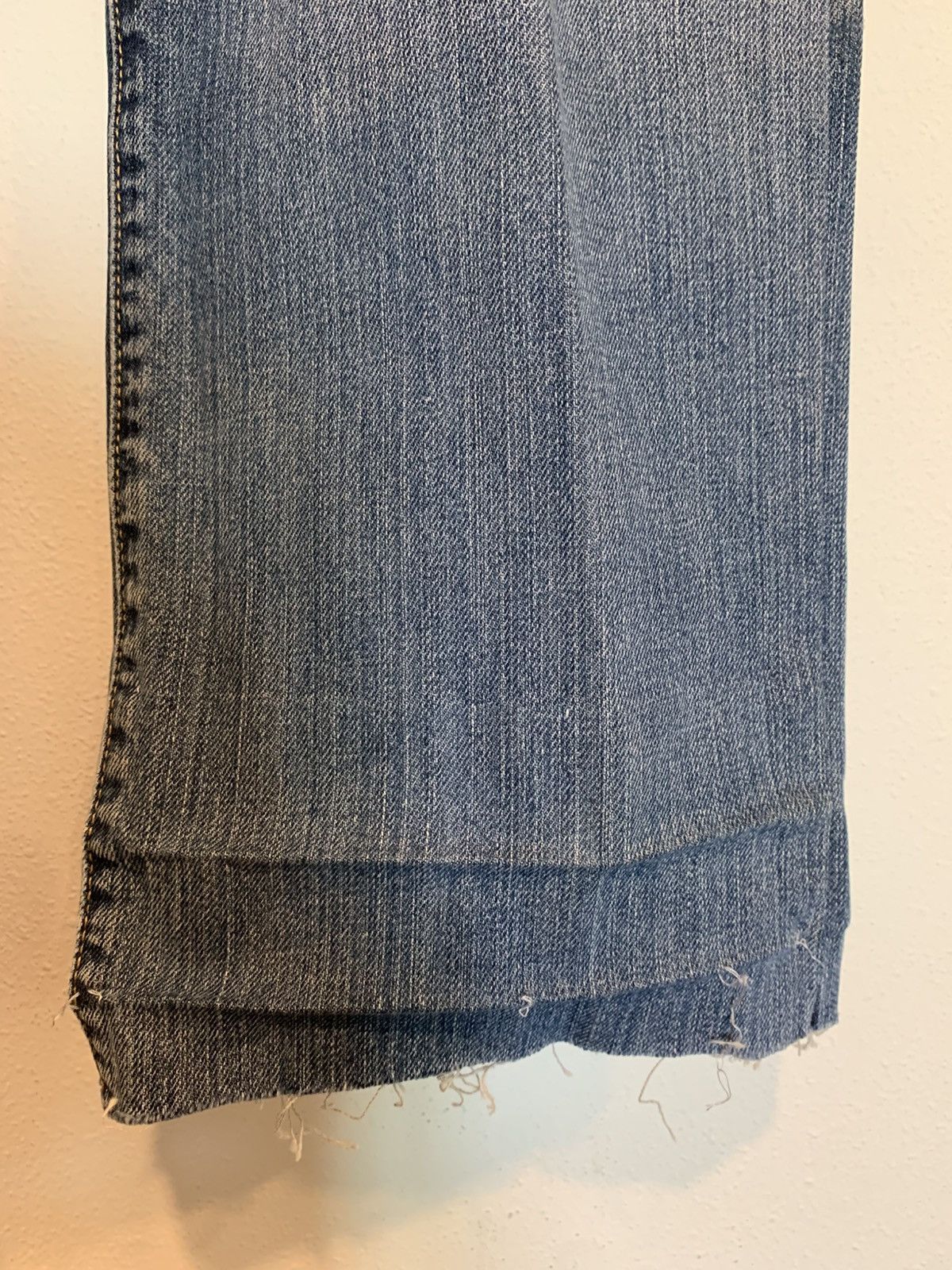 Levi's Vintage Clothing 90s repaired levis 501 Size US 38 / EU 54 - 3 Thumbnail