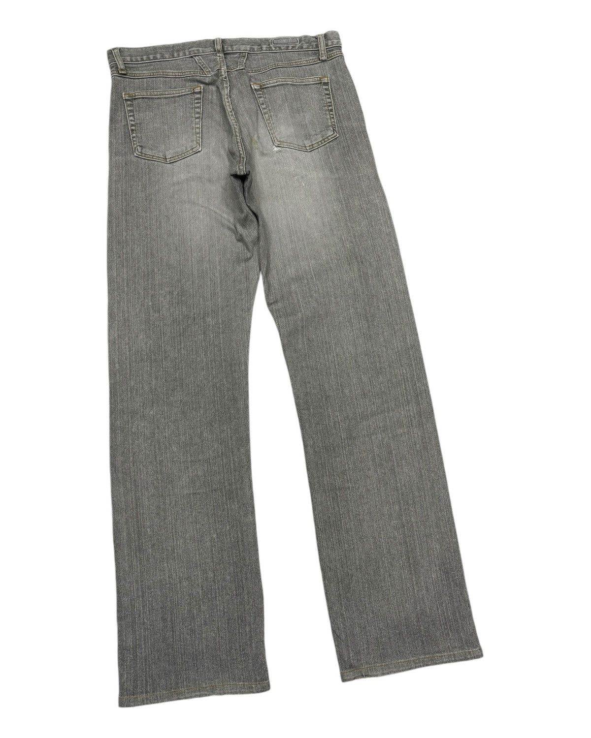 Marithe + Francois Girbaud Rare GL Heart Faded Grey Distressed Denim MFG Style Pants Size US 34 / EU 50 - 6 Thumbnail