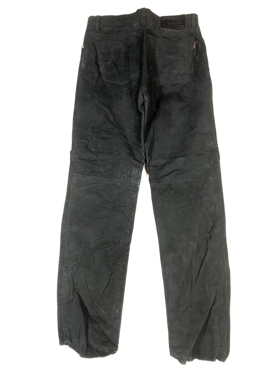Vintage HIS Racing Biker Leather Pants Vintage Size US 30 / EU 46 - 1 Thumbnail
