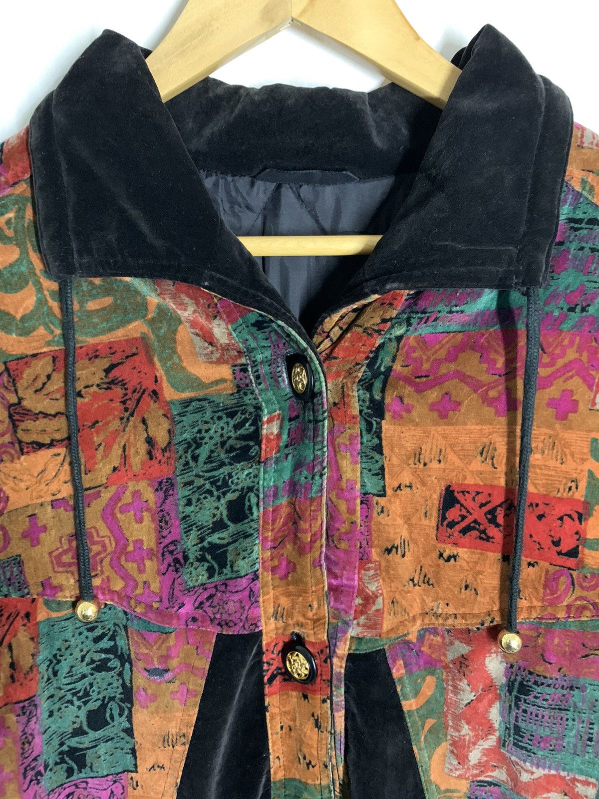 Designer × Japanese Brand × Vintage 🔥 Vintage Japanese Brand Patchwork Jacket Size US M / EU 48-50 / 2 - 2 Thumbnail
