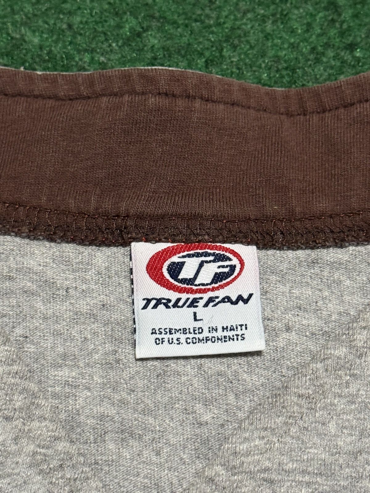 NFL Cleveland Browns Vintage Baseball Style Jersey Lrg Button Up Size US L / EU 52-54 / 3 - 4 Thumbnail