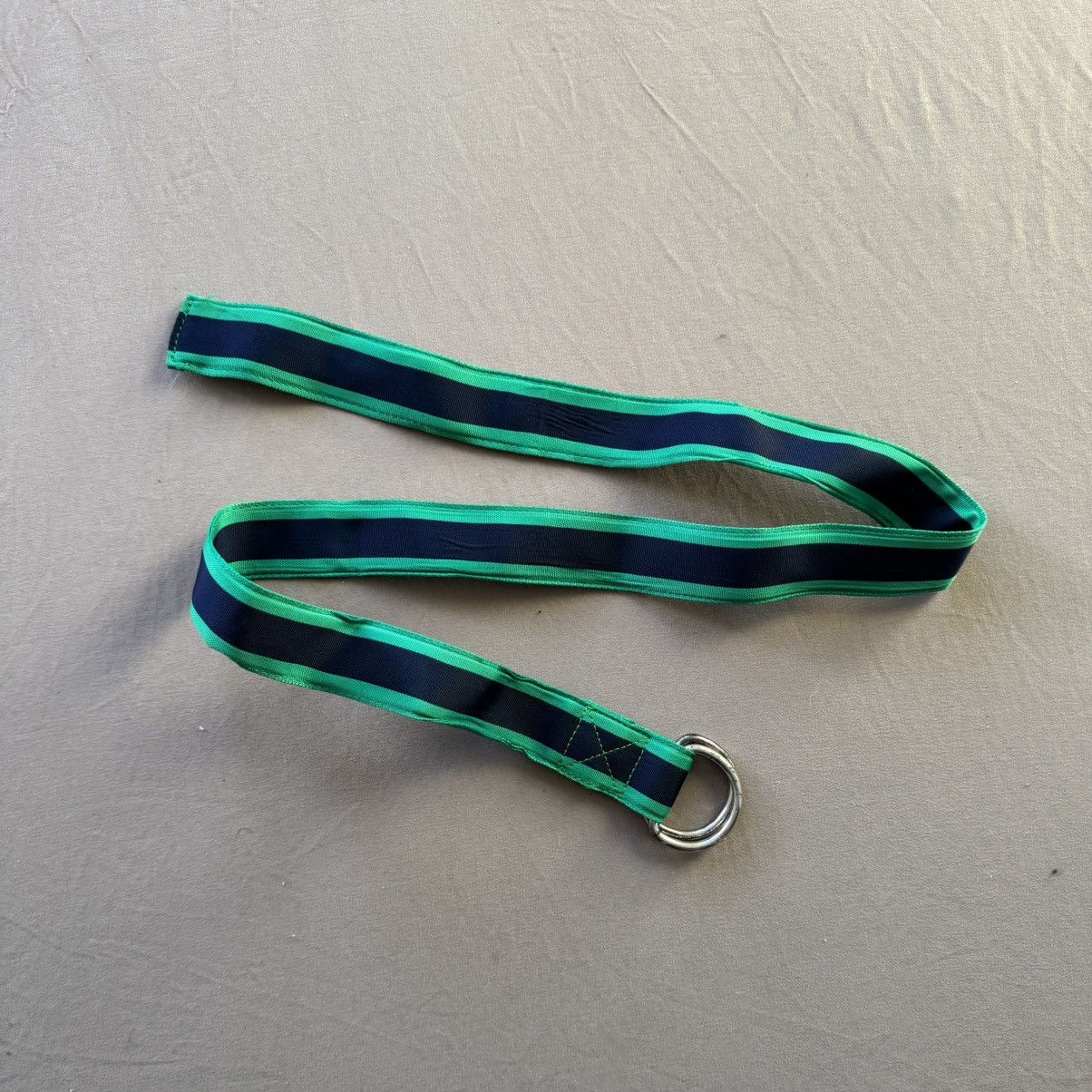 J.Crew J.Crew Classic Stripe Ribbon D-Ring Belt Size ONE SIZE - 1 Thumbnail