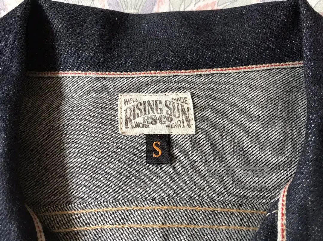 Rising Sun & Co. Rising Sun 2nd Gen Raw Denim Jacket. Size US S / EU 44-46 / 1 - 8 Thumbnail