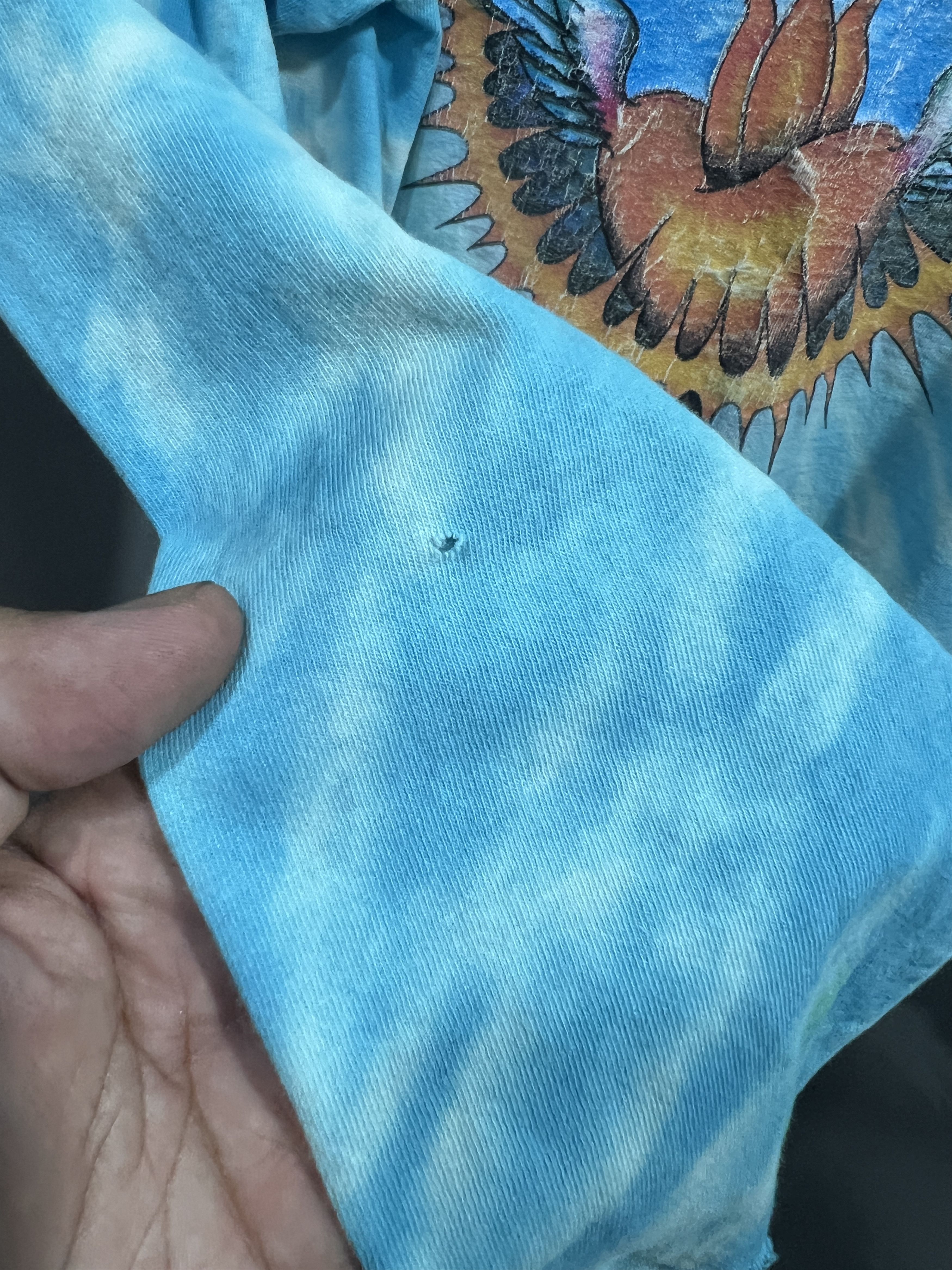 Band Tees Vintage 90s Grateful Dead L/S Tie Dye Band Tee (M) GTME646 Size US M / EU 48-50 / 2 - 22 Thumbnail