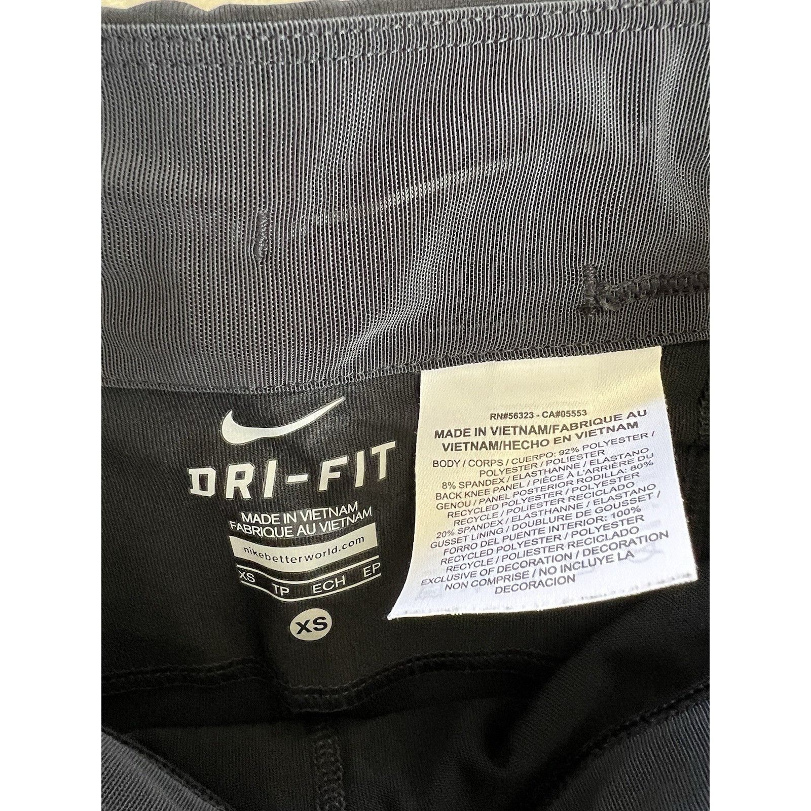 Nike Nike Dri-Fit Women's Athletic Leggings Cropped XS Lot Of 2 Size 24" / US 00 / IT 34 - 3 Thumbnail