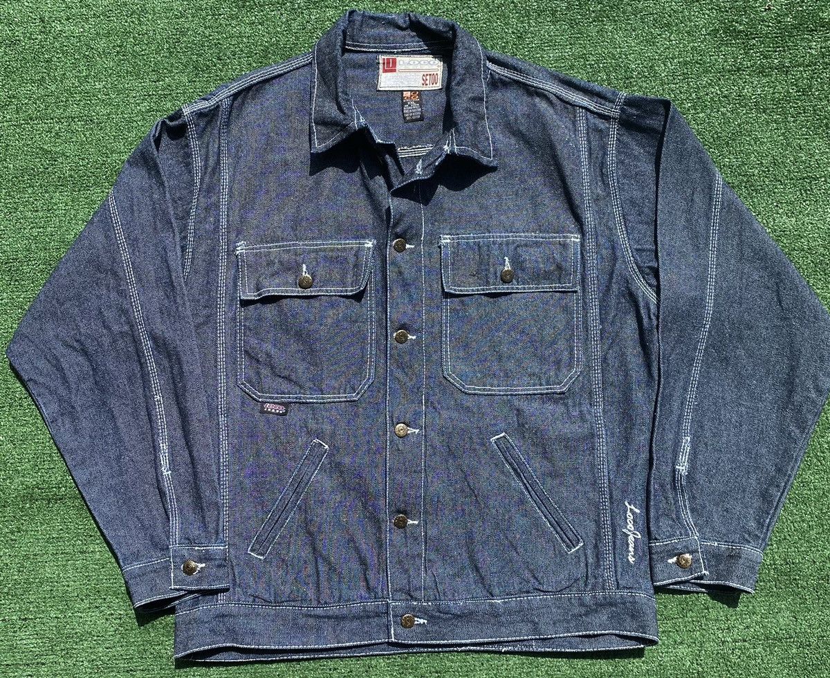 Other Vintage Y2K Loco Jean Streetwear Denim Jacket Men’s 2XL Size US XXL / EU 58 / 5 - 1 Thumbnail