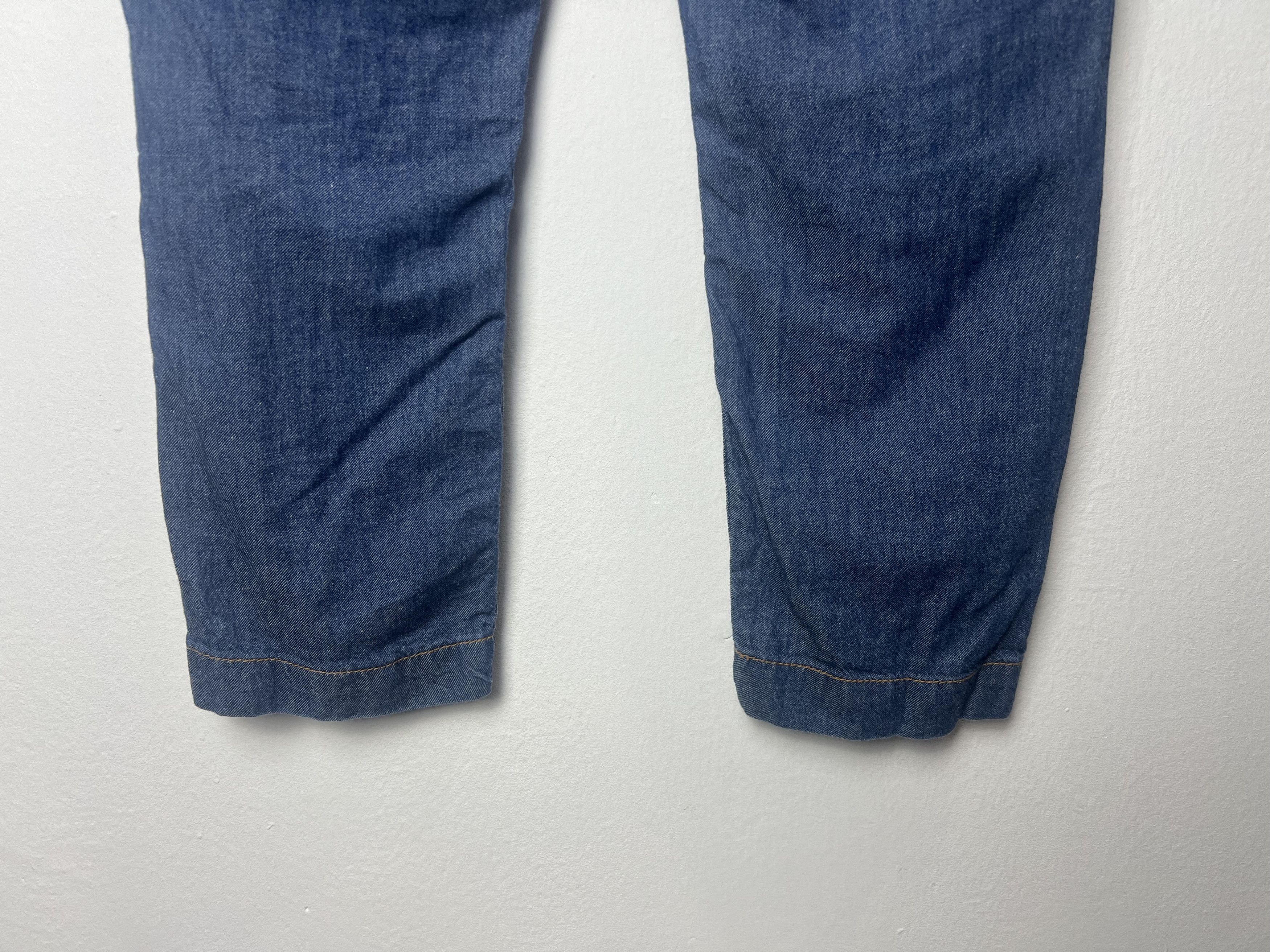 Ne-Net Ne-Net Drop Crotch Silhouette Distressed Denim Jeans Size 30" / US 8 / IT 44 - 9 Thumbnail