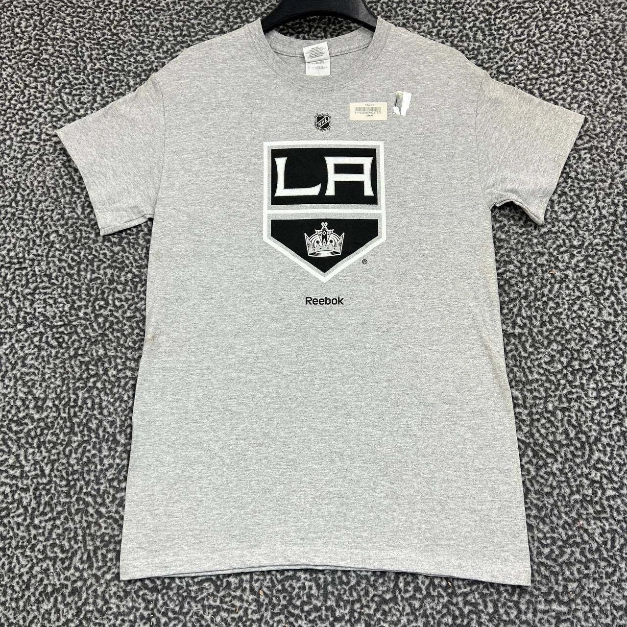 Gildan Vintage Los Angeles LA Kings Shirt Men Gray Short Sleeve S Size US S / EU 44-46 / 1 - 1 Thumbnail